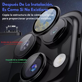 Foto 7 | Kit Armor Rosa para iPhone 13 Pro Funda Mica de Pantalla y Aros de Cámara con MagSafe