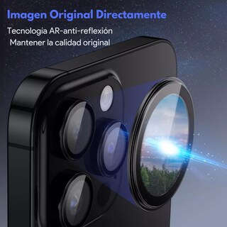 Foto 7 | Kit Funda + Mica Pantalla + Aros Cámara Para Iphone Magsafe Para Iphone 16 / Azul