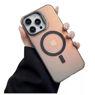 Foto 2 | Funda Case Tornasol Soporte Premium Para Iphone 16 Magsafe Para Iphone 16 Pro / Titanio Natural