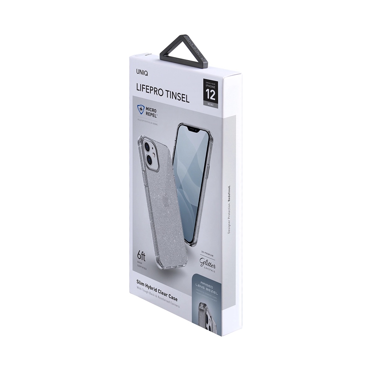Foto 4 pulgar | Funda Lifepro Xtreme para iPhone 12 Mini Transparente