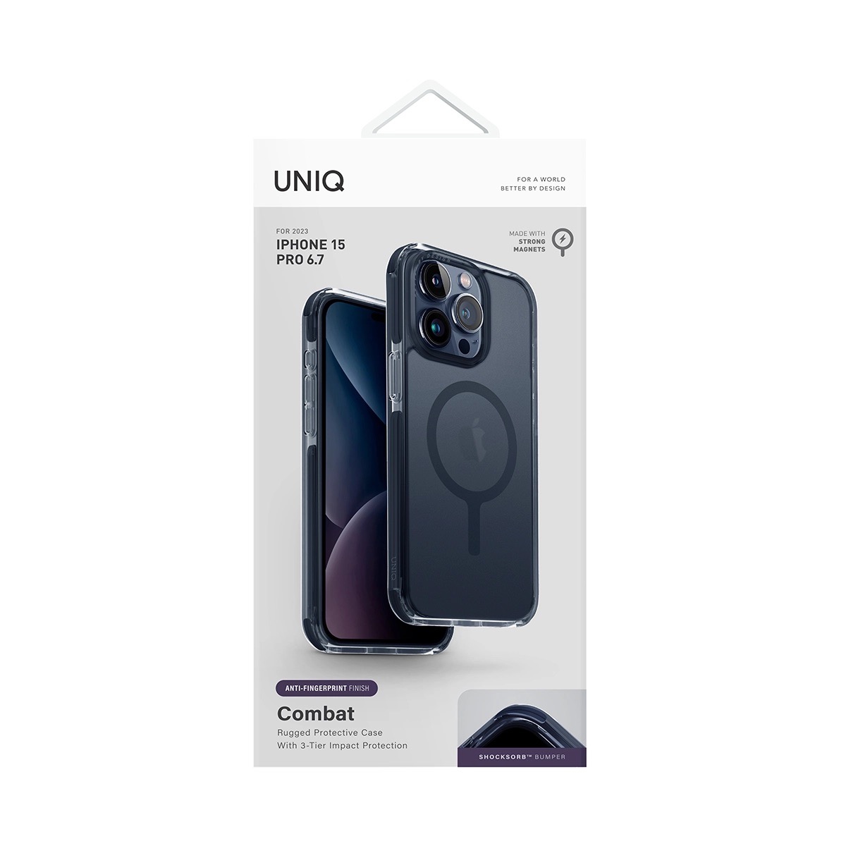 Foto 7 pulgar | Funda Magsafe Uniq para iPhone 15 Pro Max