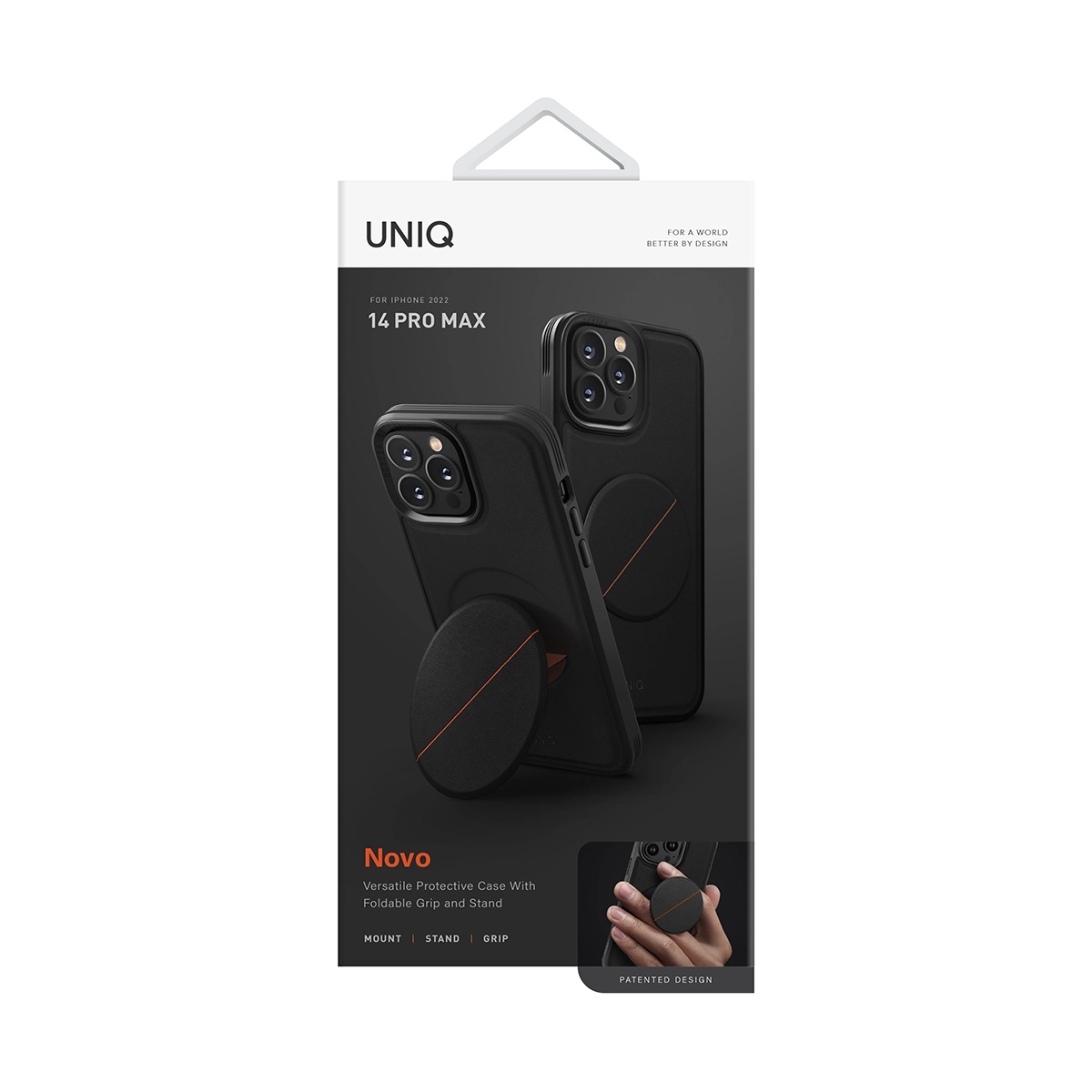 Foto 8 pulgar | Funda para iPhone 14 Pro Max Novo con Grip