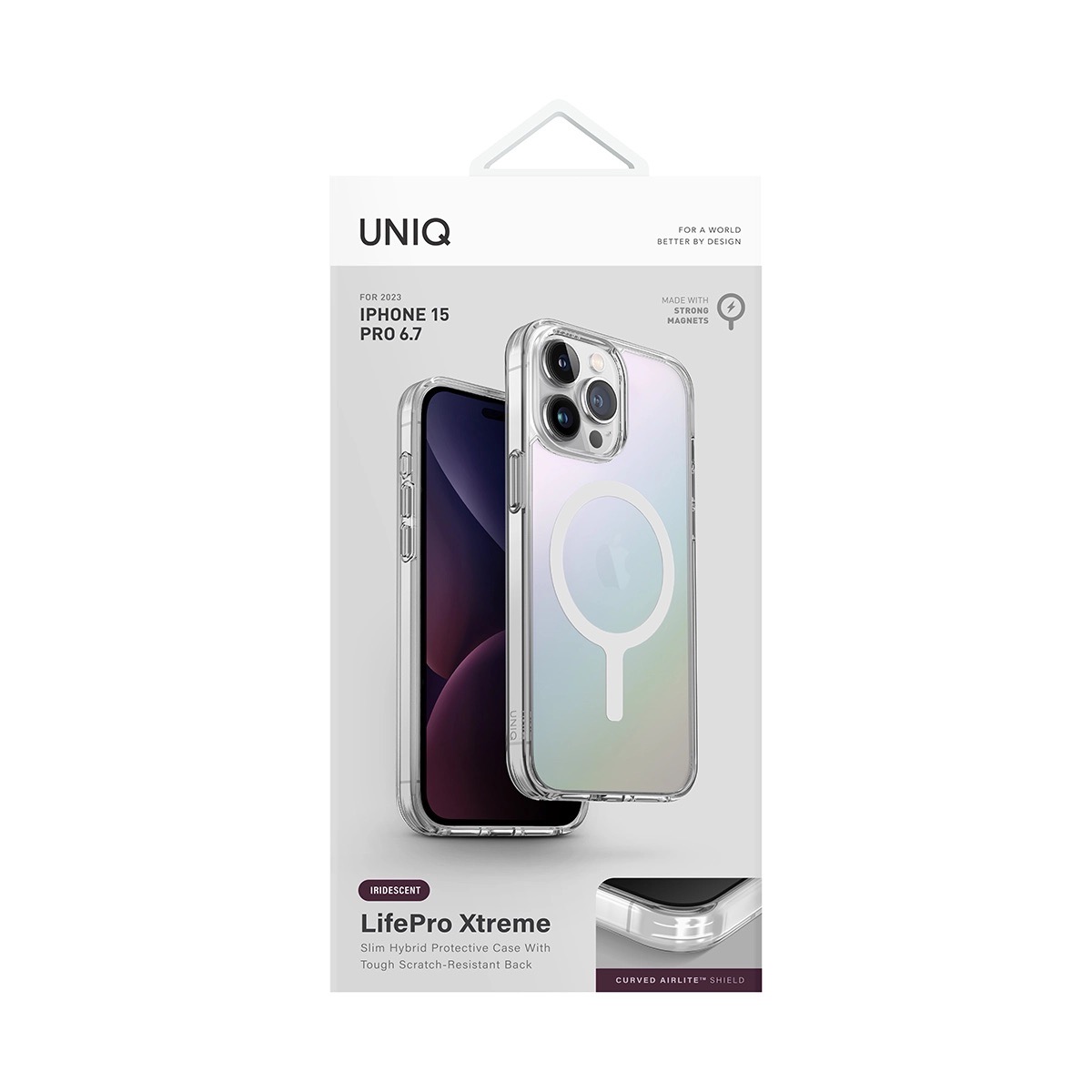 Foto 6 pulgar | Funda Magsafe Uniq para iPhone 15 Pro Max