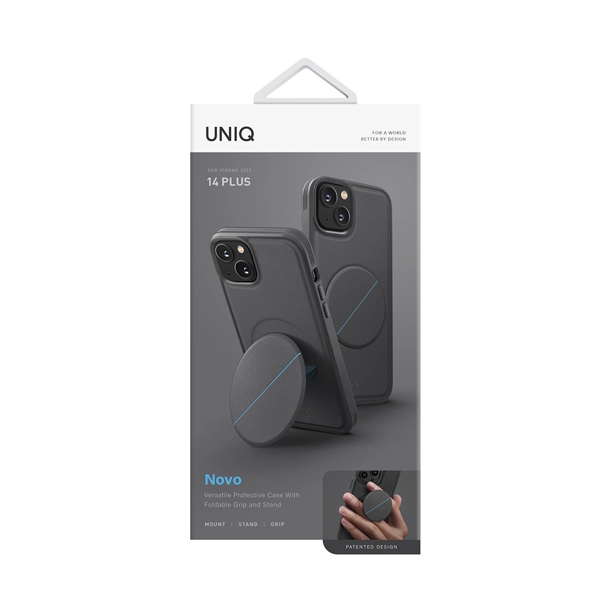 Foto 6 pulgar | Funda para iPhone 14 Plus Novo con Grip