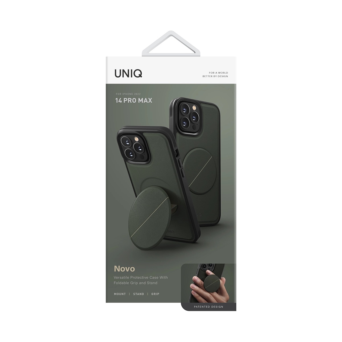 Foto 8 pulgar | Funda para iPhone 14 Pro Max Novo con Grip