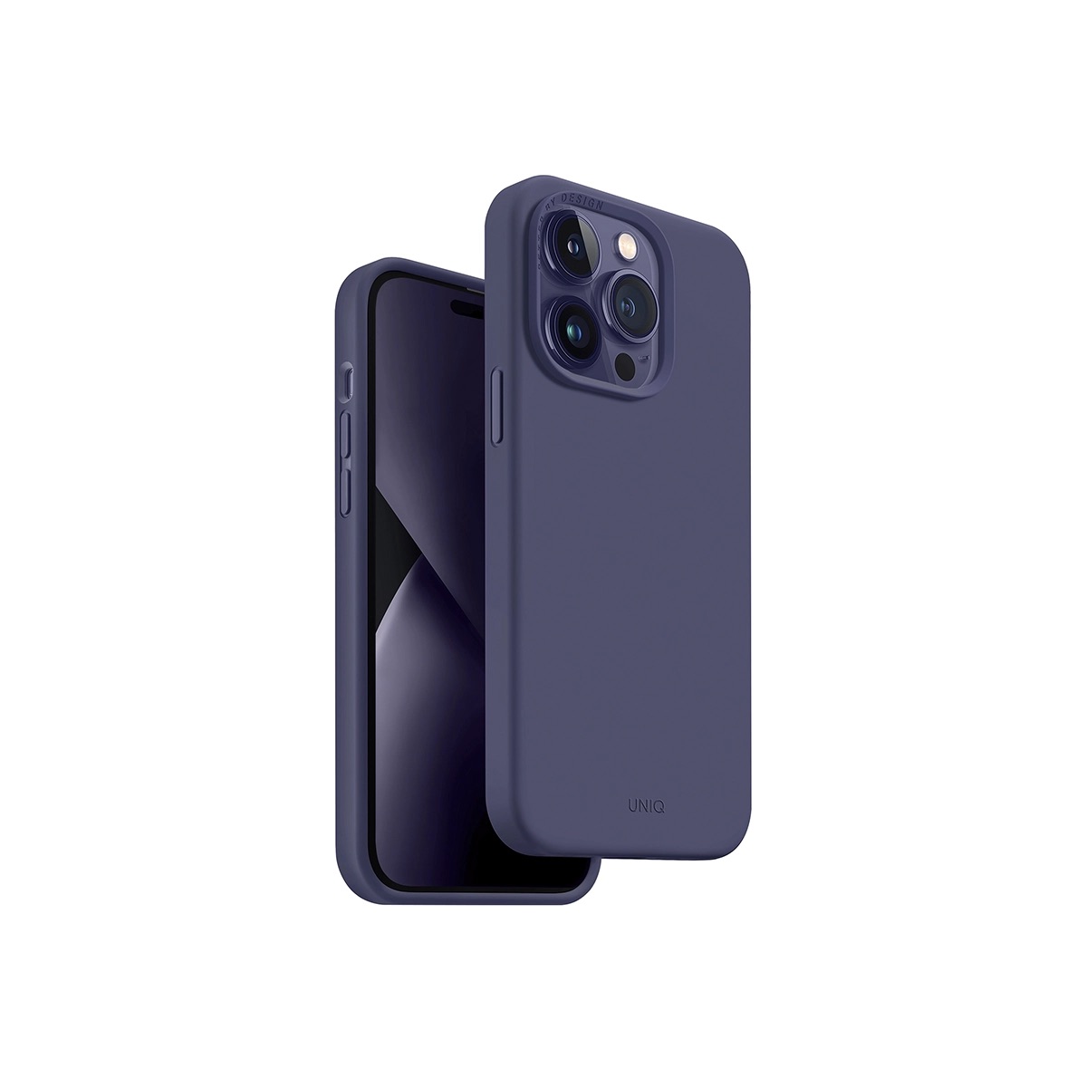 Foto 2 pulgar | Funda UNIQ Lino para iPhone 14 Pro Silicón Premium Híbrida
