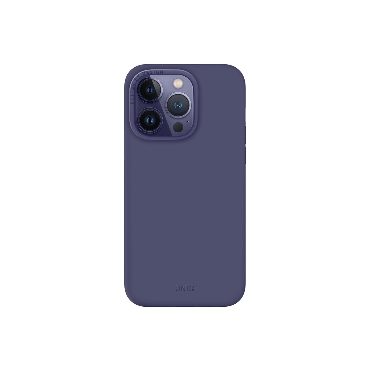 Foto 3 pulgar | Funda UNIQ Lino para iPhone 14 Pro Silicón Premium Híbrida