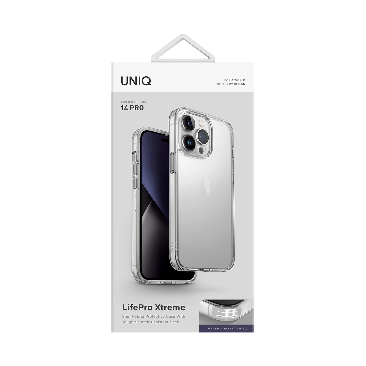 Foto 6 pulgar | Funda Transparente Uniq para iPhone 14 Pro