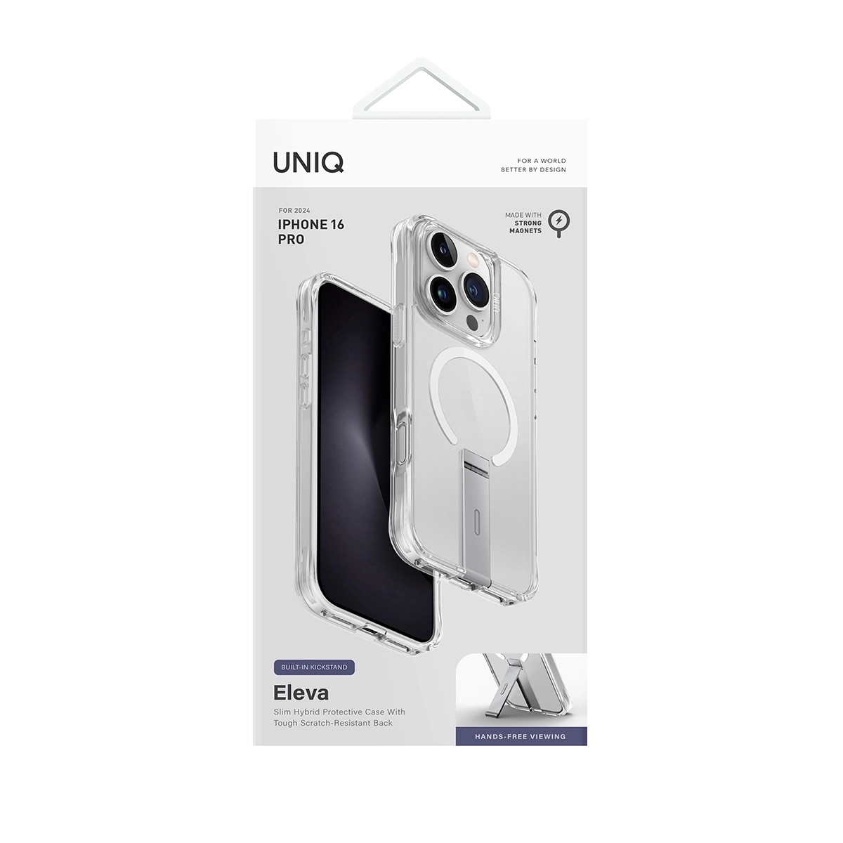 Foto 6 pulgar | Funda Uniq para iPhone 16 Pro