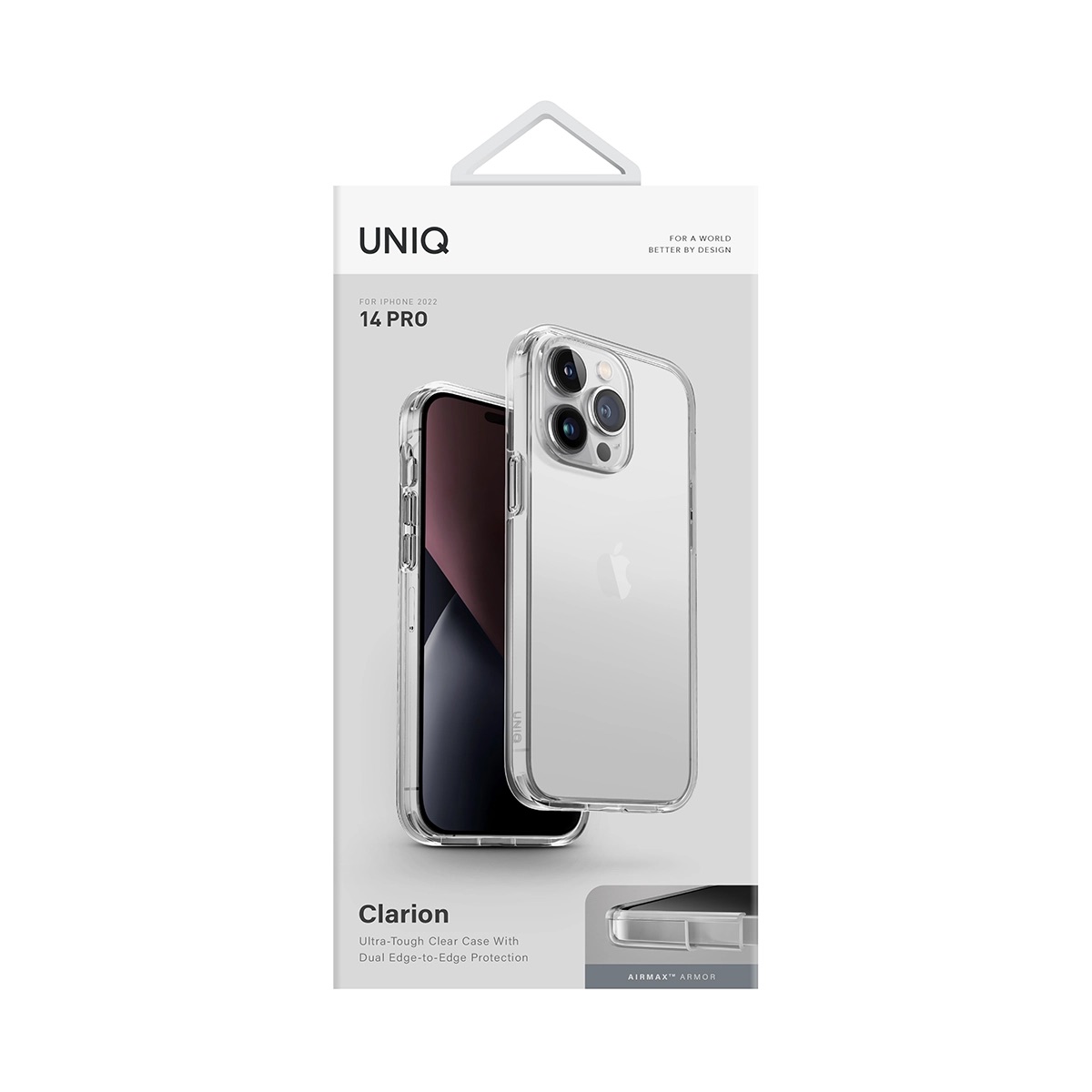 Foto 6 pulgar | Funda Transparente Uniq para iPhone 14 Pro