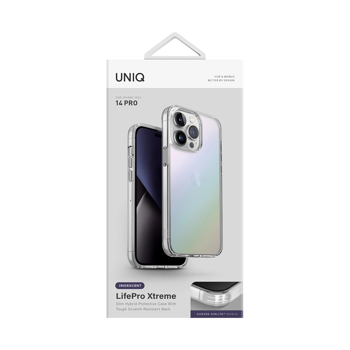 Foto 6 pulgar | Funda Transparente Uniq para iPhone 14 Pro