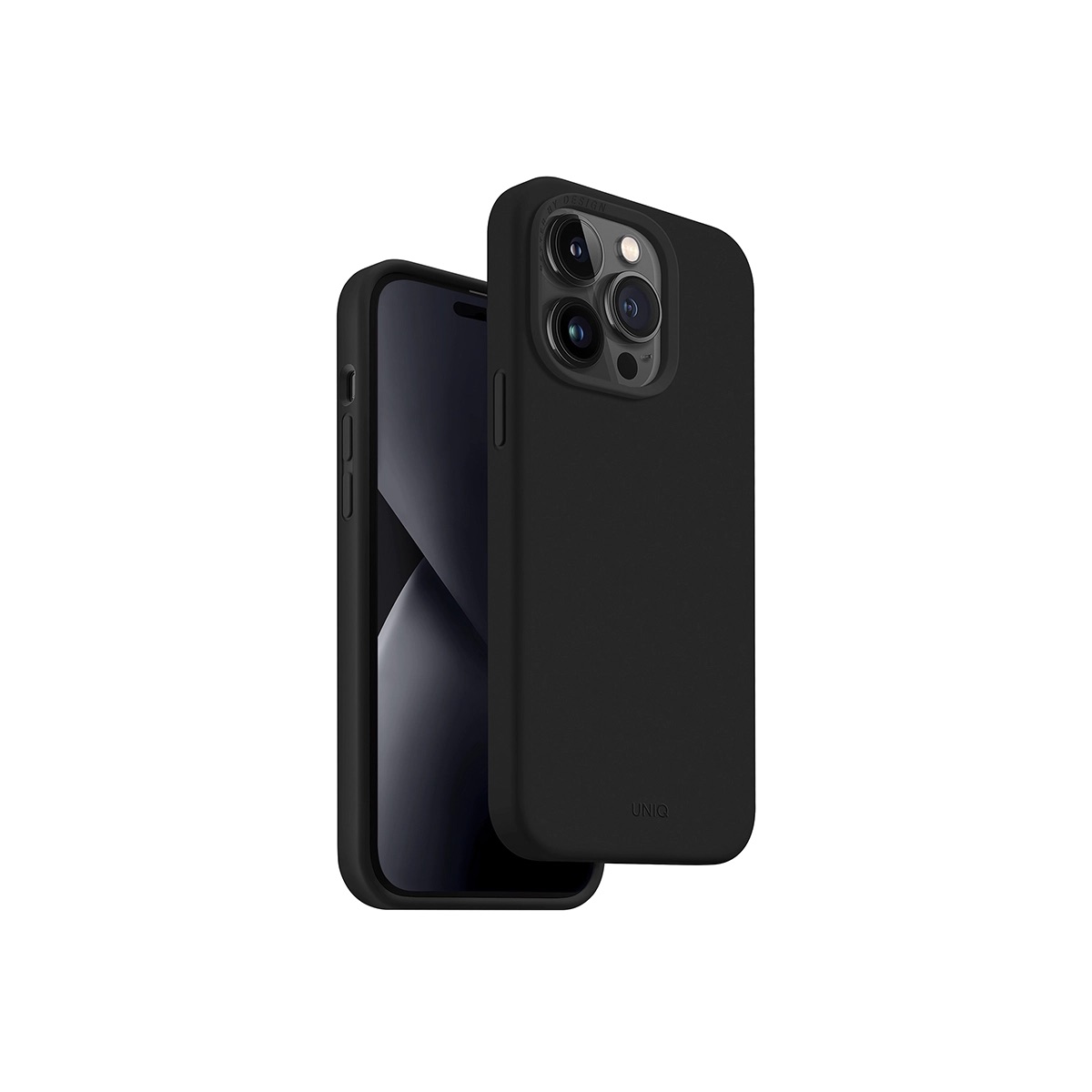 Foto 2 pulgar | Funda UNIQ Lino para iPhone 14 Pro Silicón Premium Híbrida