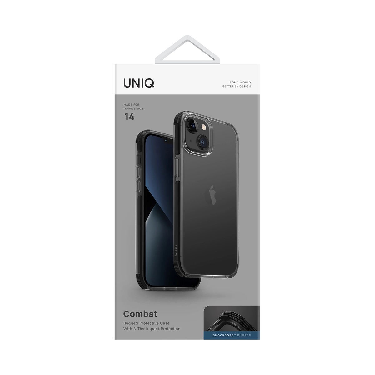 Foto 7 pulgar | Funda Transparente Uniq para iPhone 14