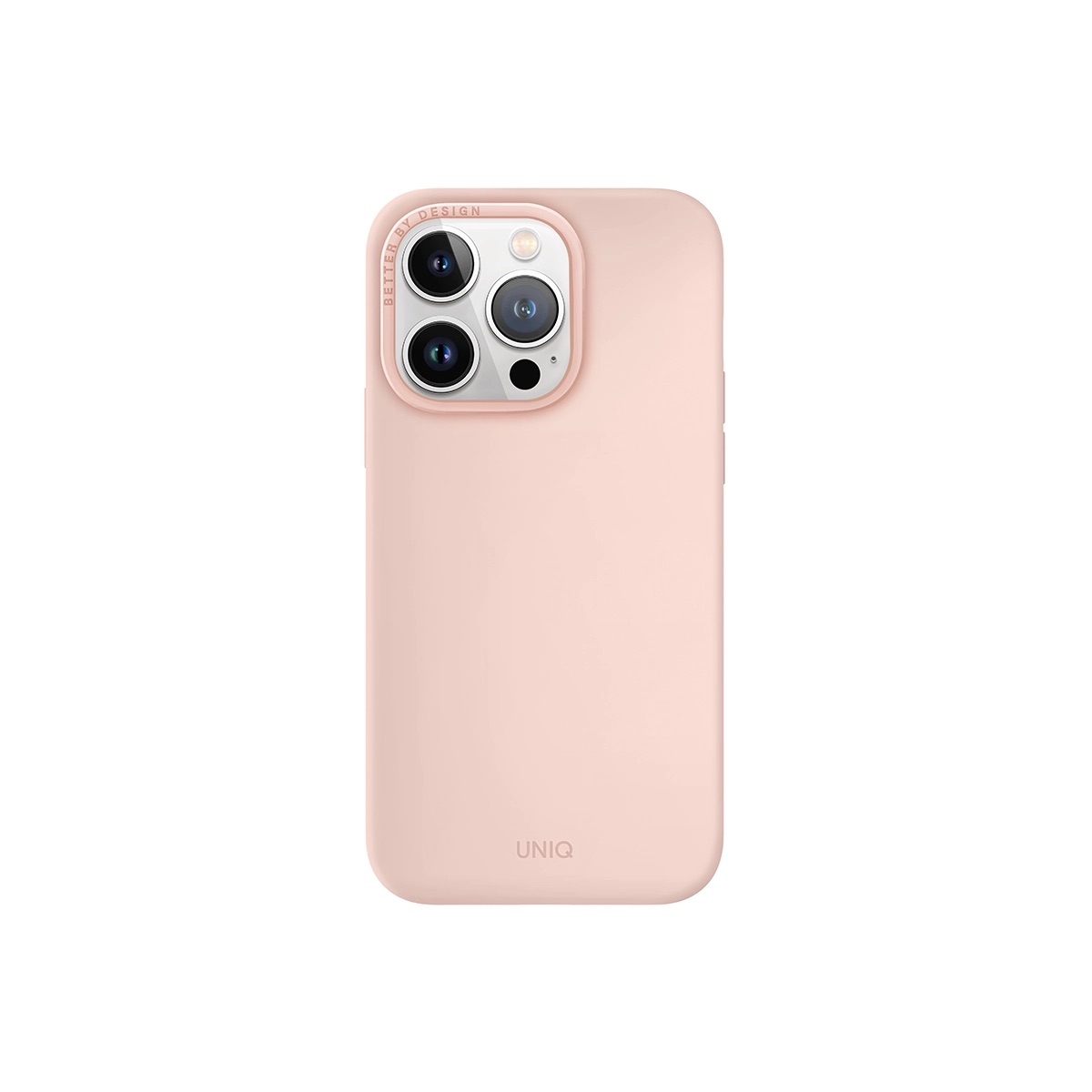 Foto 3 pulgar | Funda UNIQ Lino para iPhone 14 Pro Silicón Premium Híbrida
