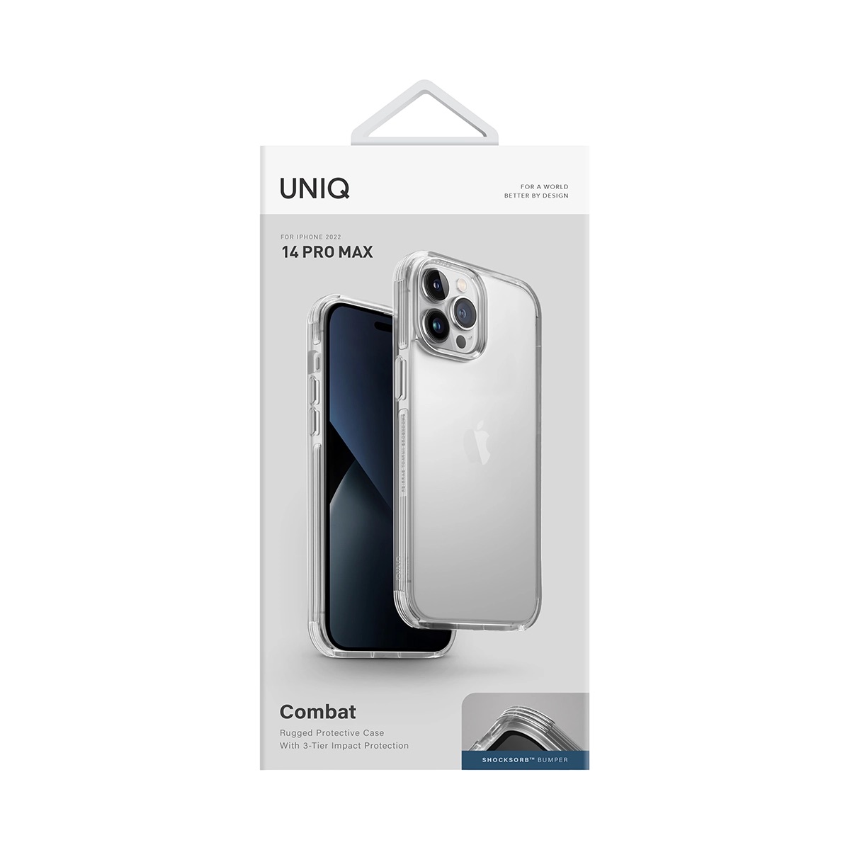 Foto 6 pulgar | Funda Transparente Uniq para iPhone 14 Pro Max