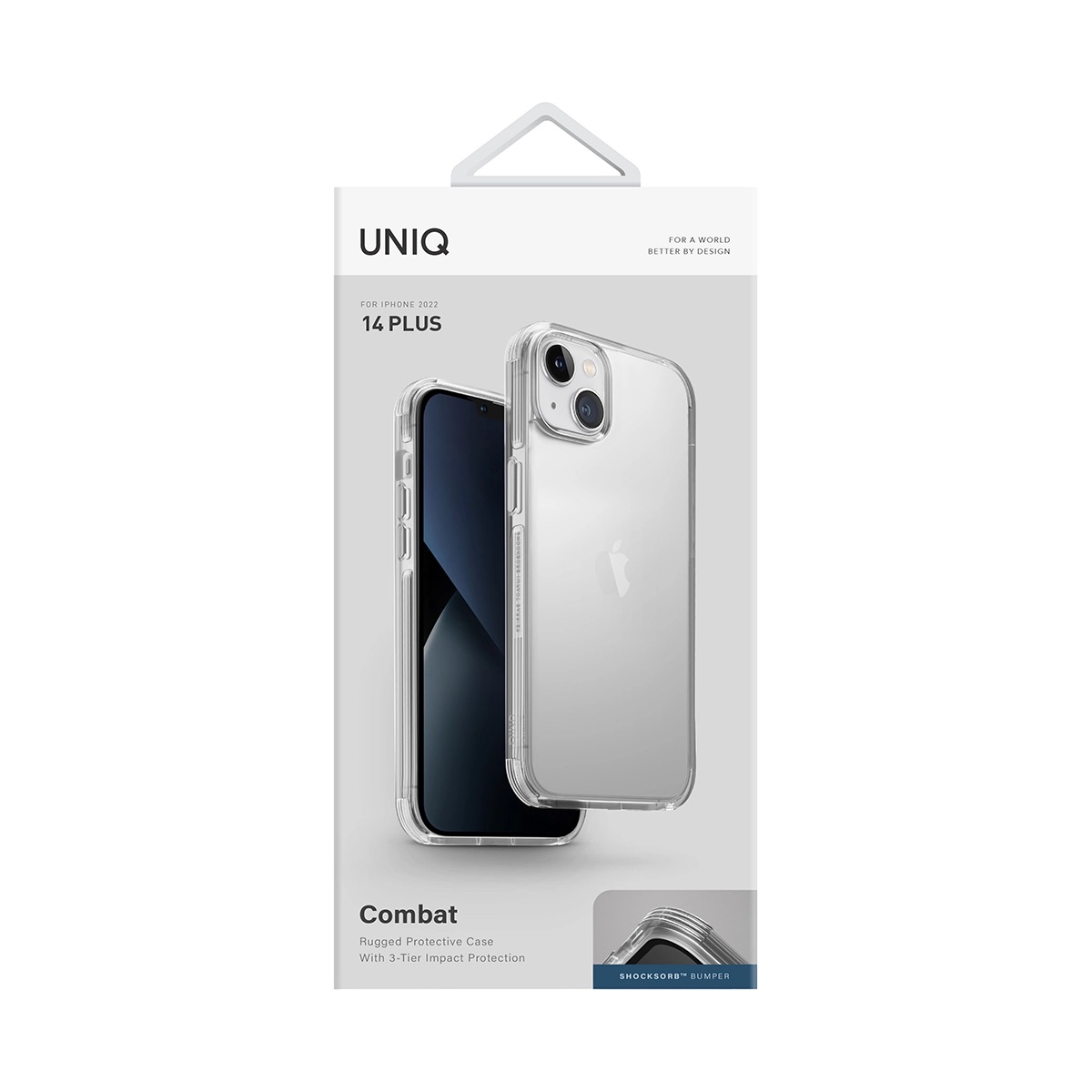 Foto 7 pulgar | Funda Transparente Uniq para iPhone 14 Plus