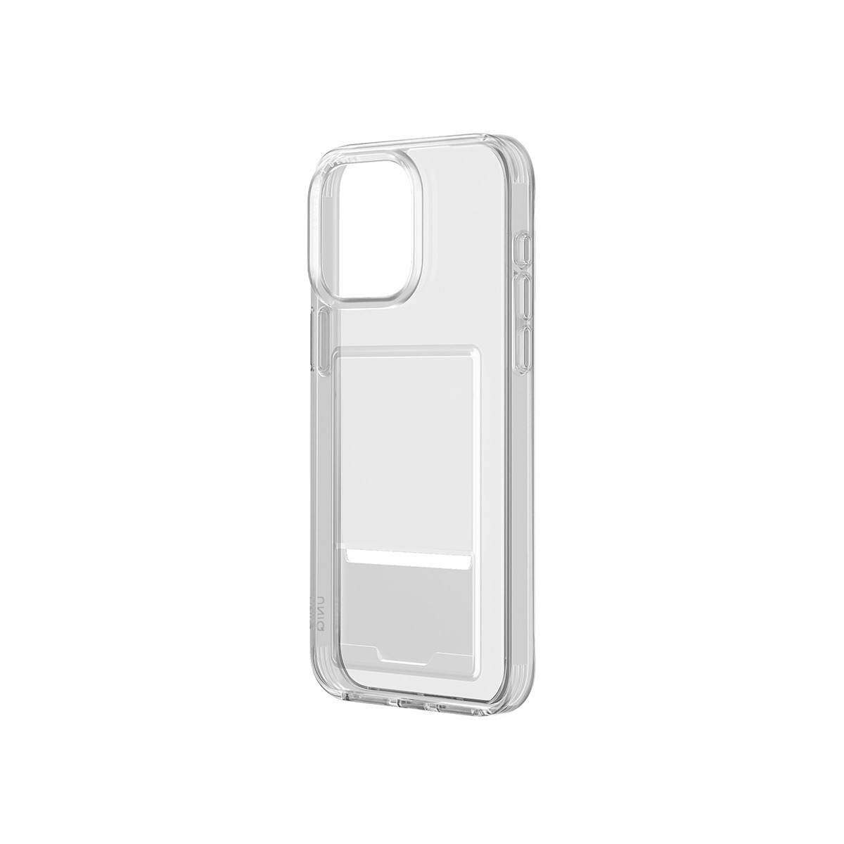 Foto 4 pulgar | Funda para iPhone 15 Pro Transparente con Tarjetero