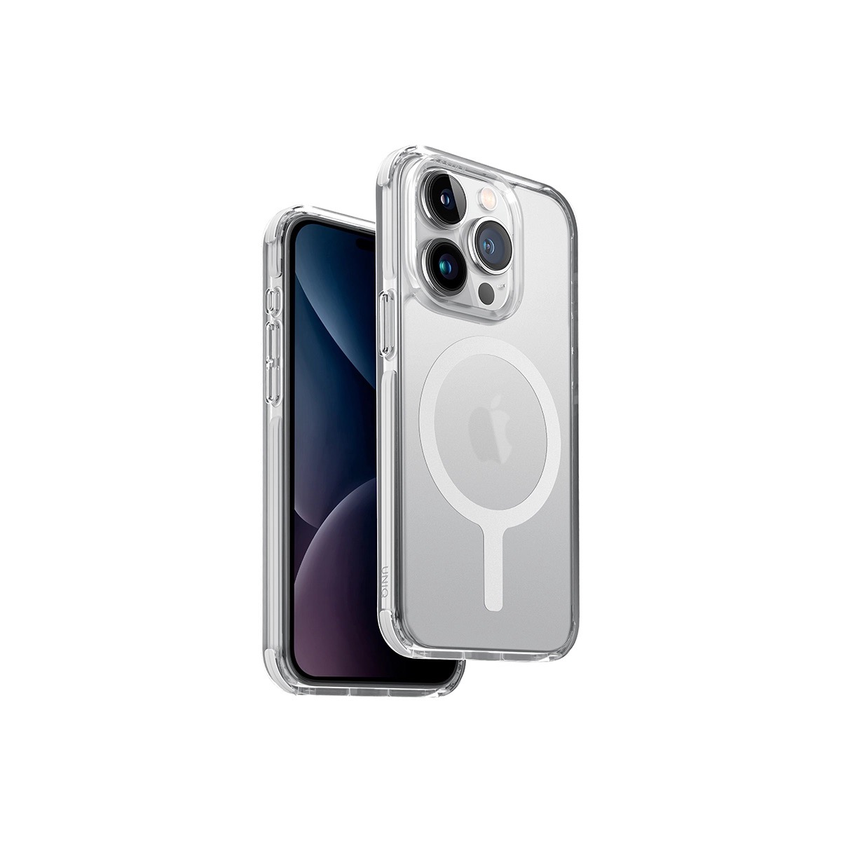 Foto 2 pulgar | Funda para iPhone 15 Pro Magsafe Máxima Protección Transparente Híbrida