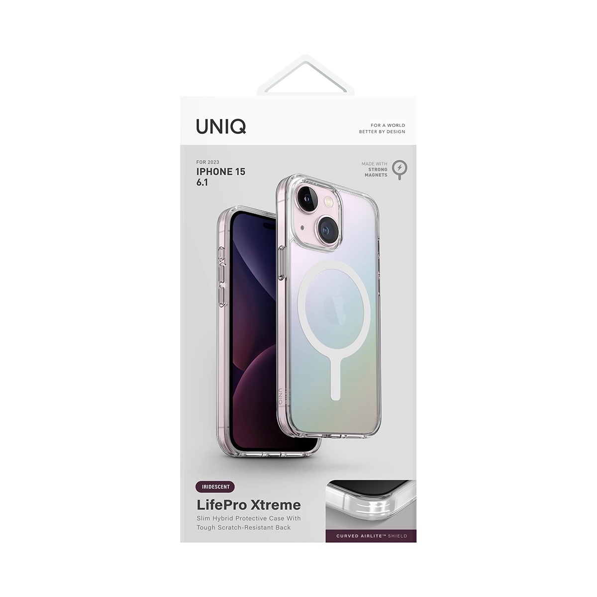 Foto 5 | Funda para iPhone 15 Magsafe Transparente Rígida