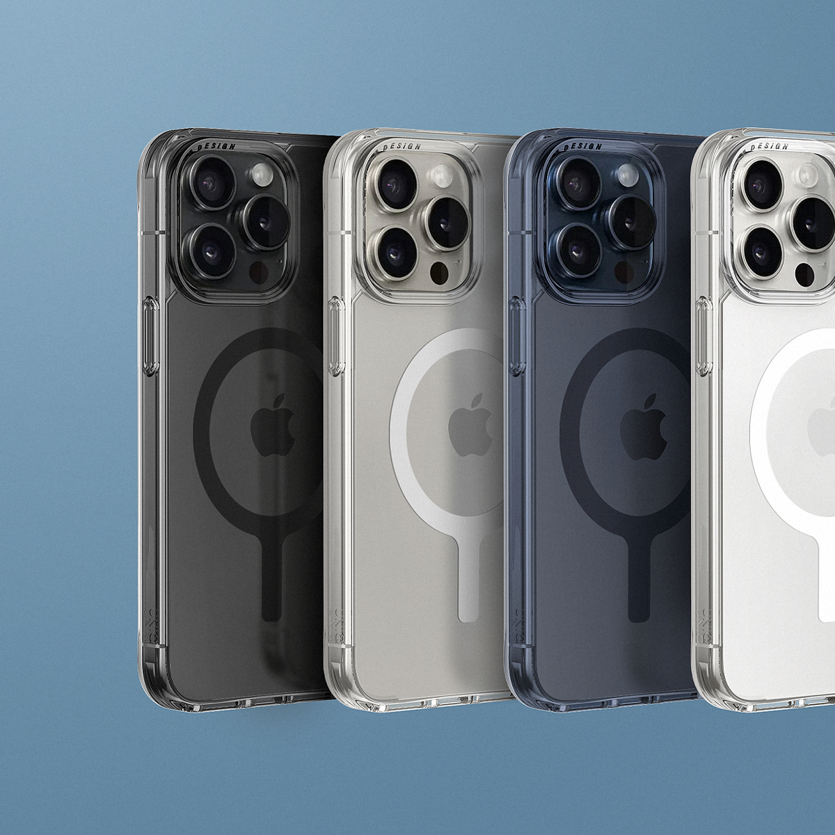 Foto 4 pulgar | Funda para iPhone 15 Pro Magsafe Transparente Rígida