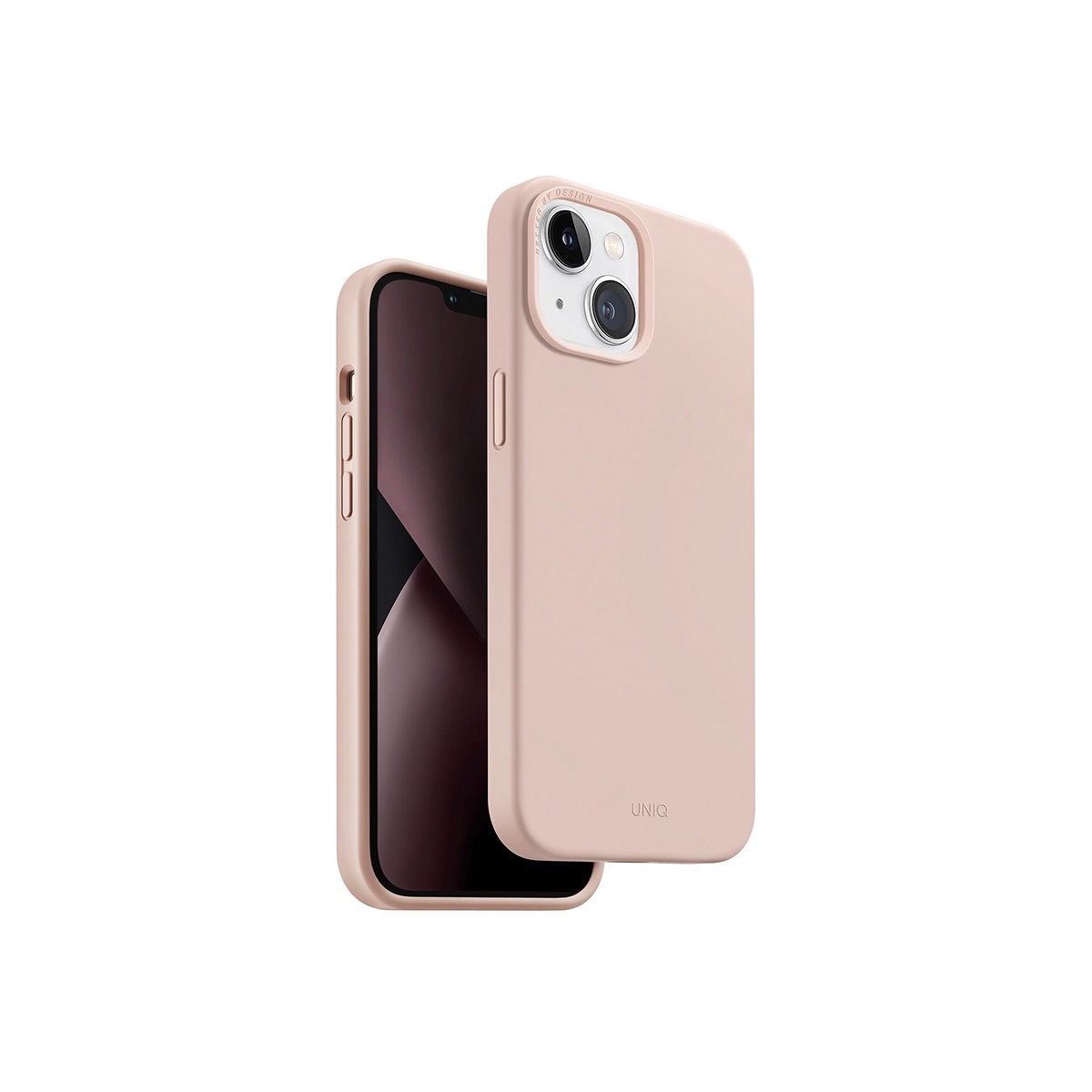 Foto 2 pulgar | Funda Para Iphone 14 Rosa Lino De Uniq