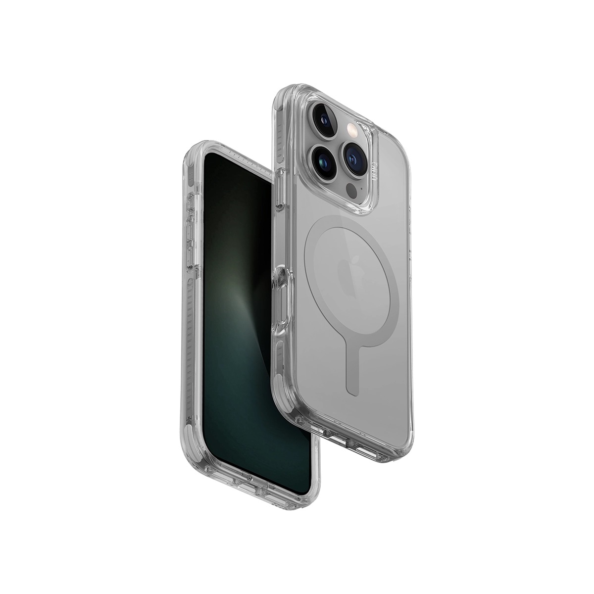 Funda Para Iphone 16 Pro Gris Piedra Combat (magclick™) De Uniq