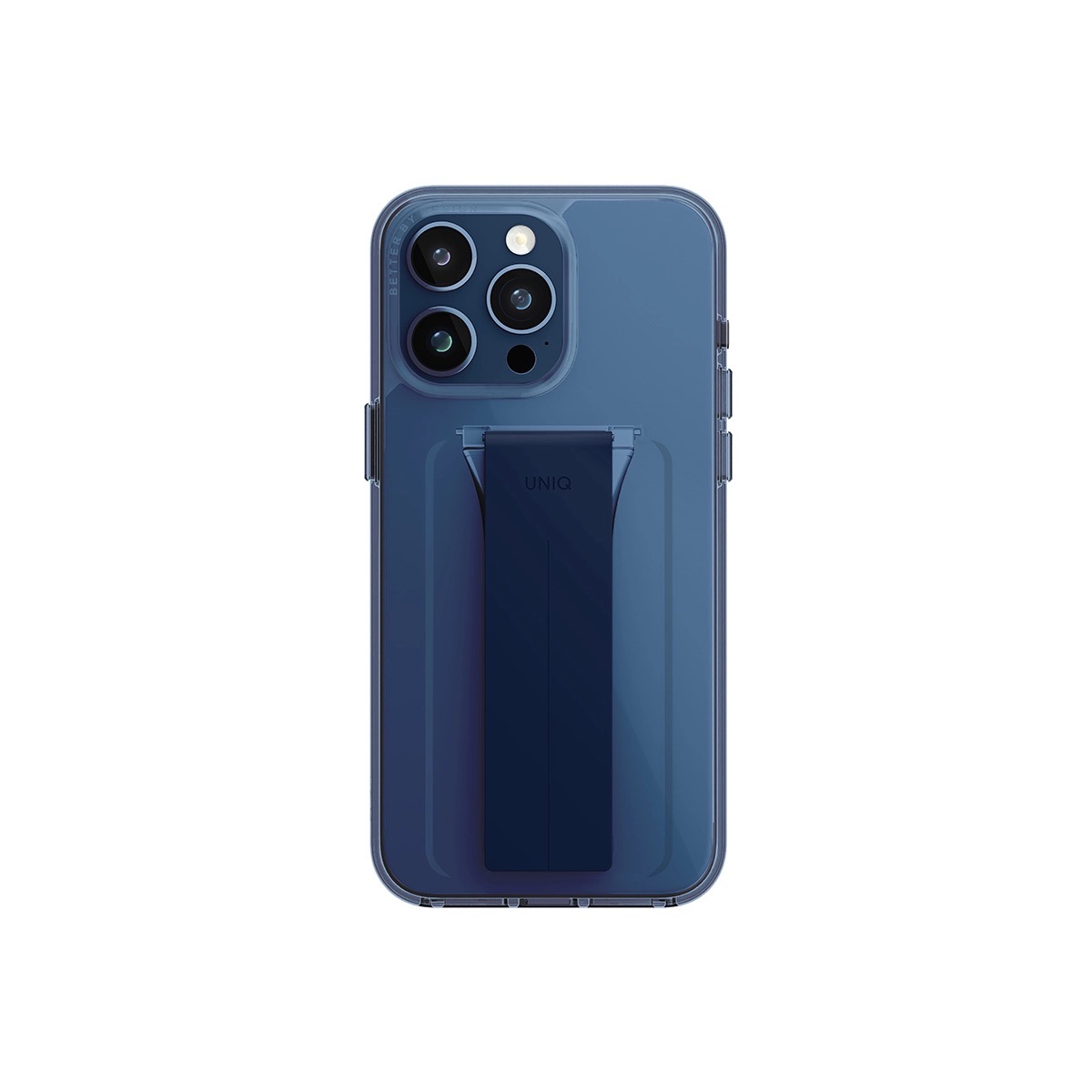 Foto 3 pulgar | Funda Para Iphone 15 Pro Azul Oscuro Heldro Mount+ De Uniq