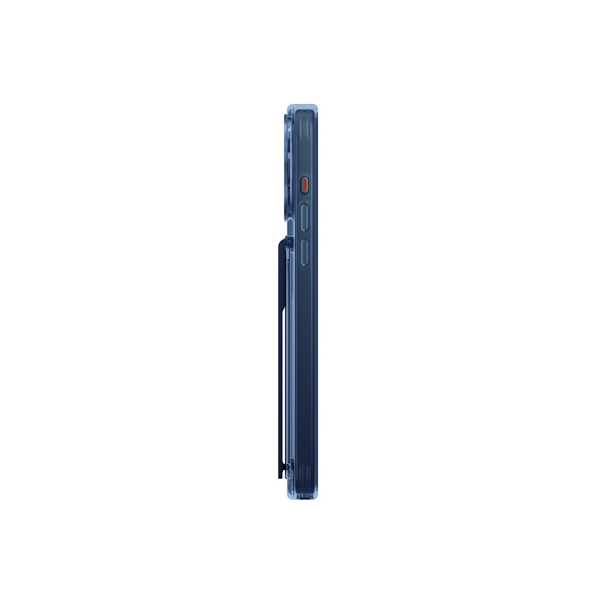 Foto 6 pulgar | Funda Para Iphone 15 Pro Azul Oscuro Heldro Mount+ De Uniq