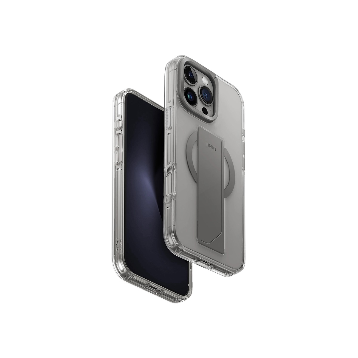 Foto 2 pulgar | Funda Para Iphone 16 Pro Max Transparente Heldro Max (magclick™) De Uniq