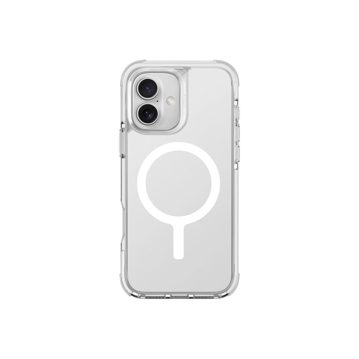 Foto 3 pulgar | Funda Para Iphone 16 Verde Lima | Blanco Combat (magclick™) De Uniq