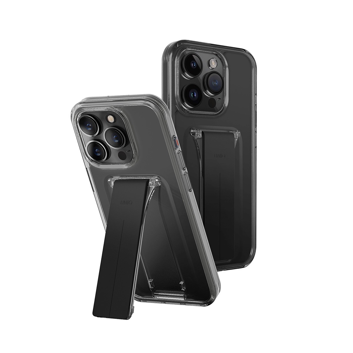 Funda Para Iphone 15 Pro Max Humo Heldro Mount+ De Uniq