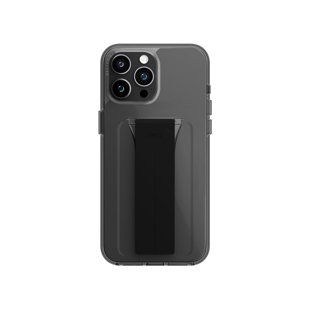 Foto 4 pulgar | Funda Para Iphone 15 Pro Max Humo Heldro Mount+ De Uniq