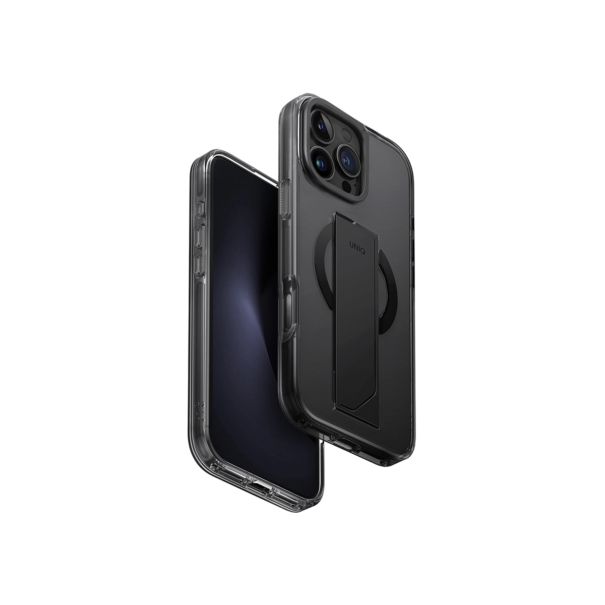 Foto 2 pulgar | Funda Para Iphone 16 Pro Max Humo Heldro Max (magclick™) De Uniq