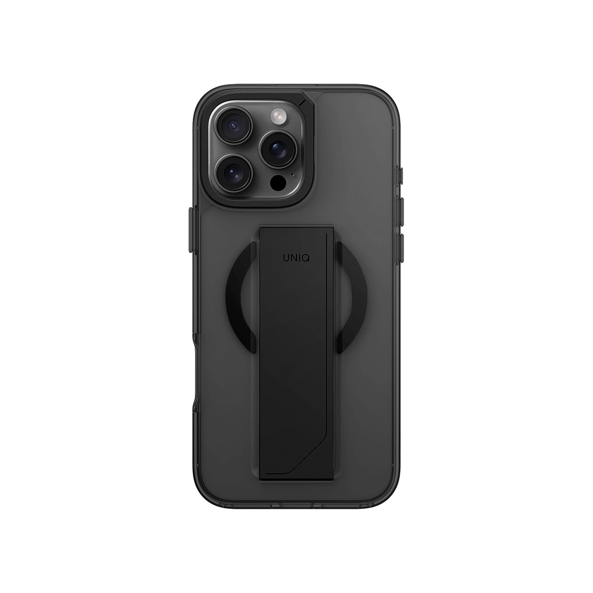 Foto 3 pulgar | Funda Para Iphone 16 Pro Max Humo Heldro Max (magclick™) De Uniq