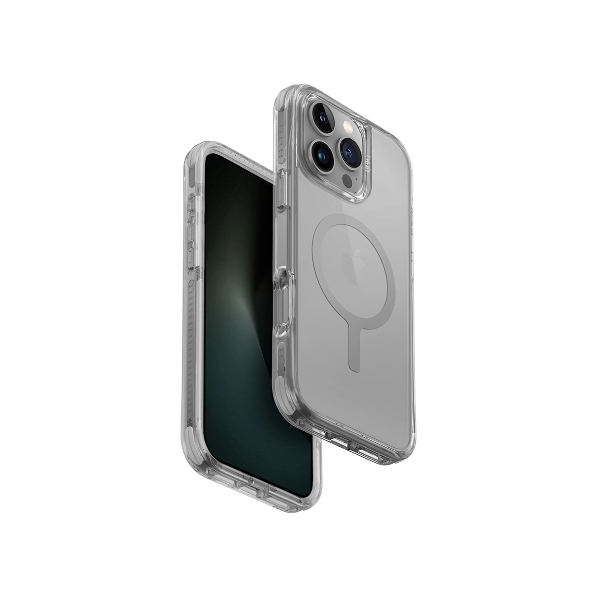 Funda Para Iphone 16 Pro Max Gris Piedra Combat (magclick™) De Uniq