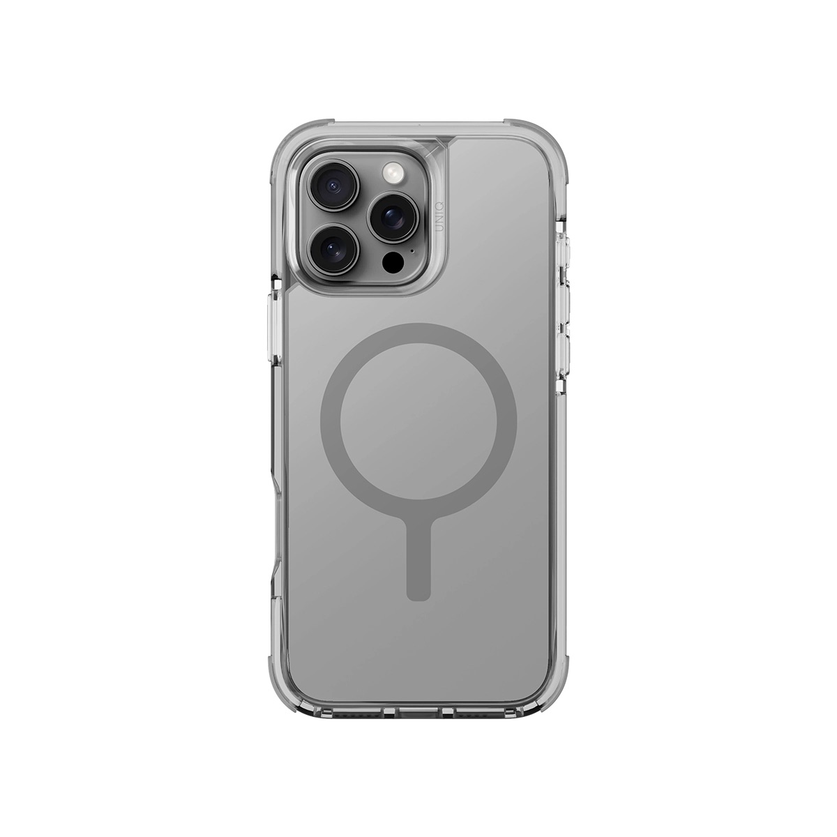 Foto 3 pulgar | Funda Para Iphone 16 Pro Max Gris Piedra Combat (magclick™) De Uniq