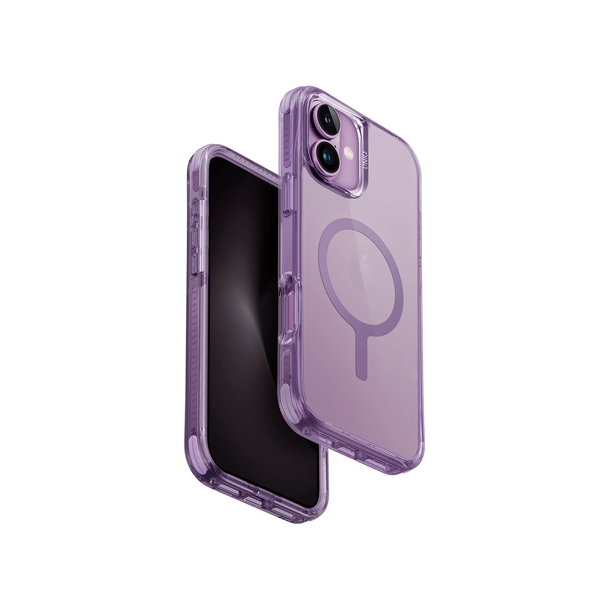 Foto 2 pulgar | Funda Para Iphone 16 Plus Rosa Uva Combat (magclick™) De Uniq