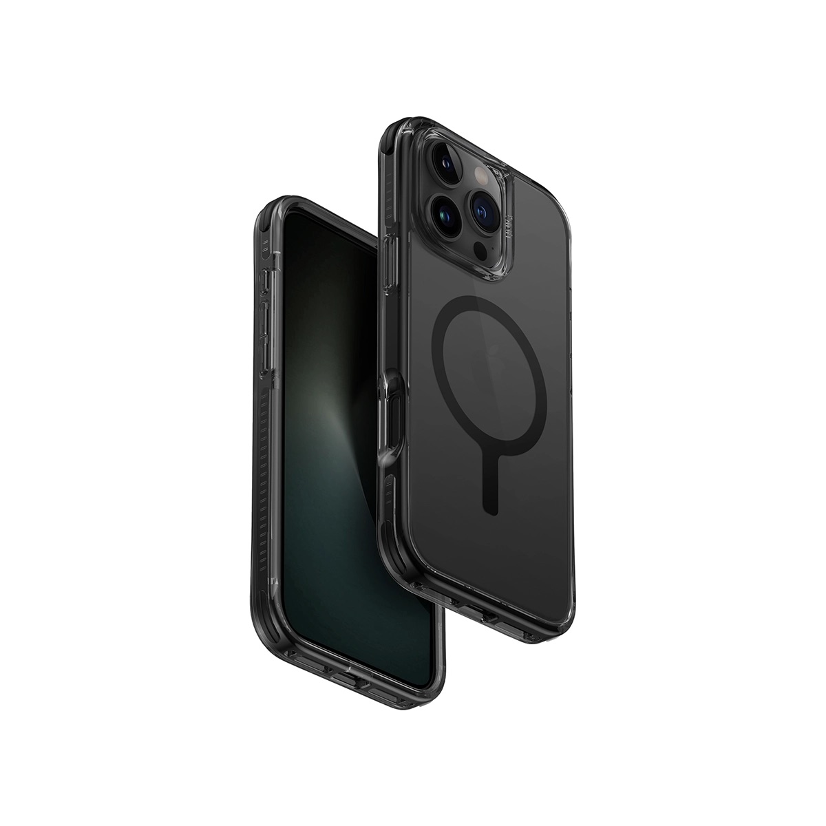 Foto 2 pulgar | Funda Para Iphone 16 Pro Max Negro Combat (magclick™) De Uniq