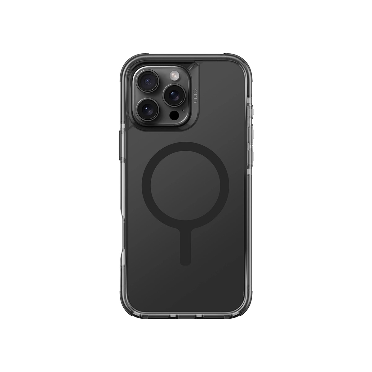 Foto 3 pulgar | Funda Para Iphone 16 Pro Max Negro Combat (magclick™) De Uniq