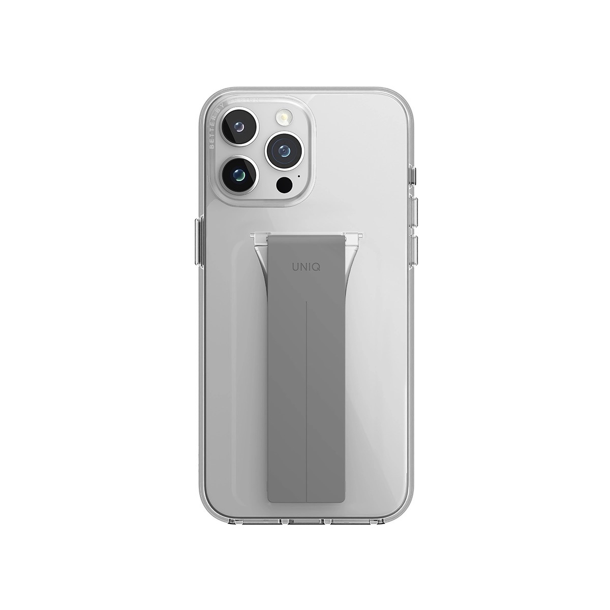 Foto 3 pulgar | Funda Para Iphone 15 Pro Max Transparente Heldro Mount+ De Uniq