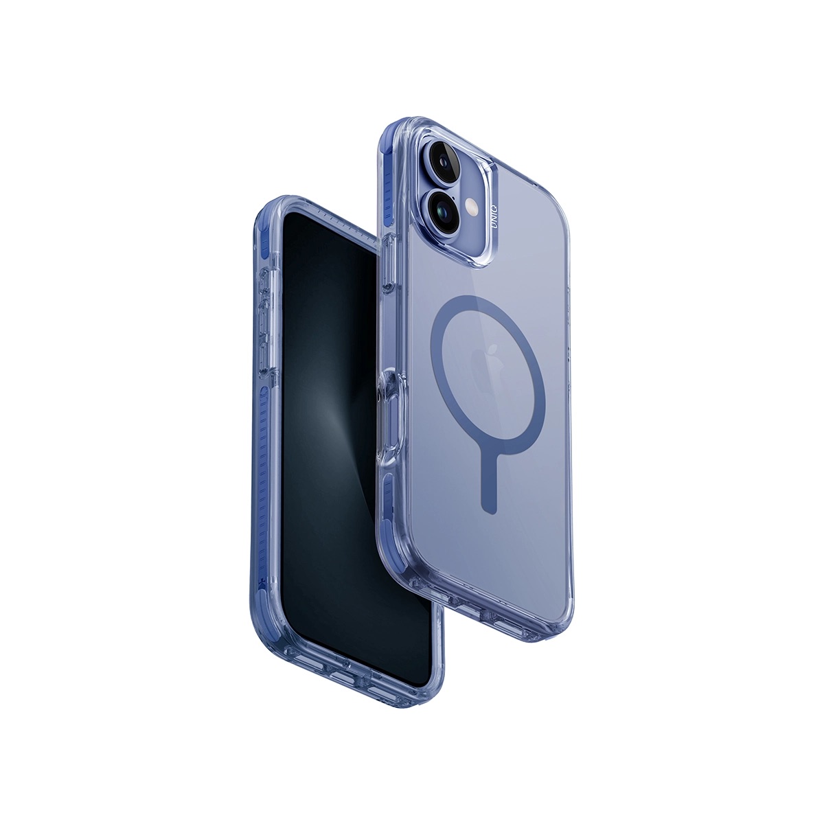 Foto 2 pulgar | Funda Para Iphone 16 Plus Azul Perla Combat (magclick™) De Uniq