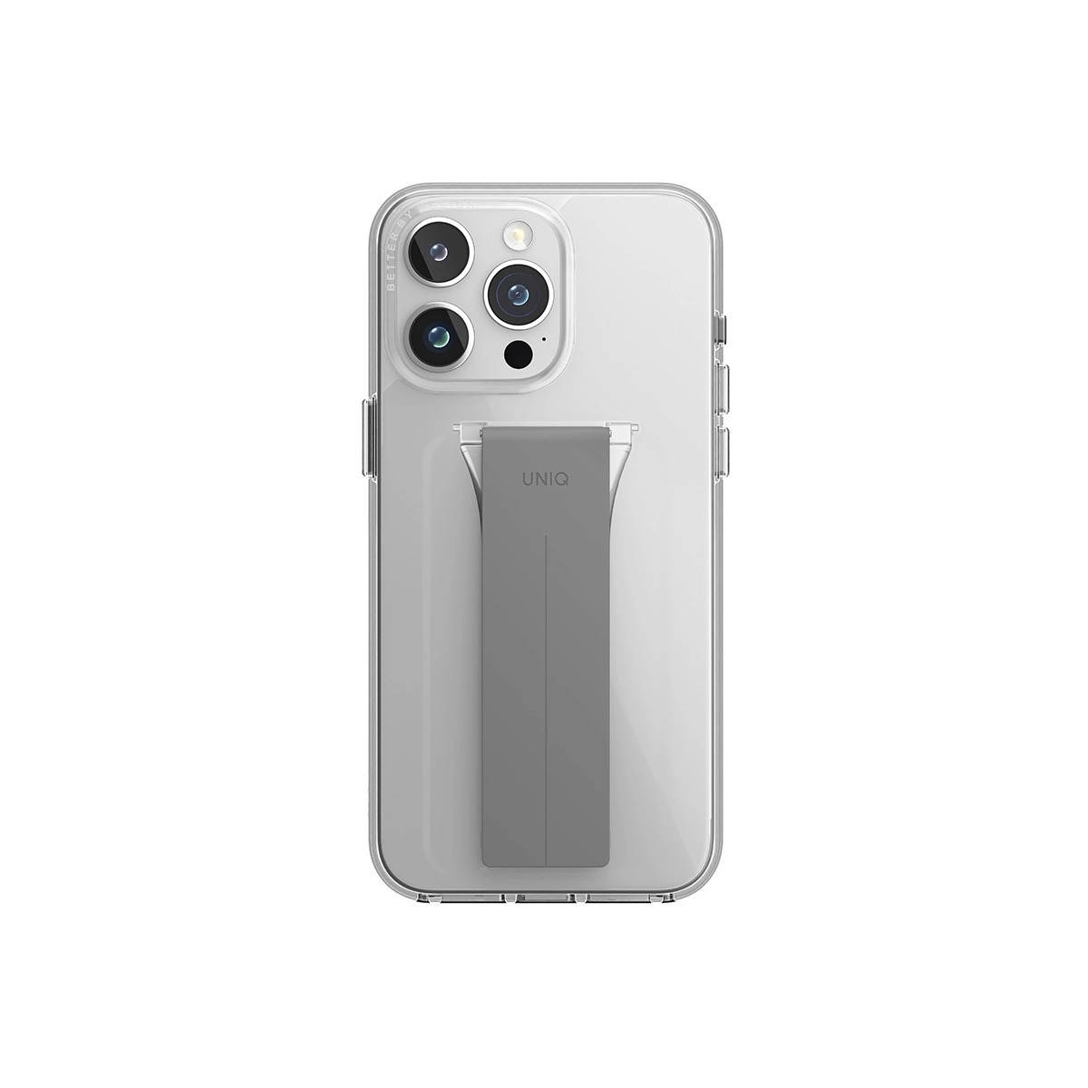 Foto 4 pulgar | Funda Para Iphone 15 Pro Transparente Heldro Mount+ De Uniq