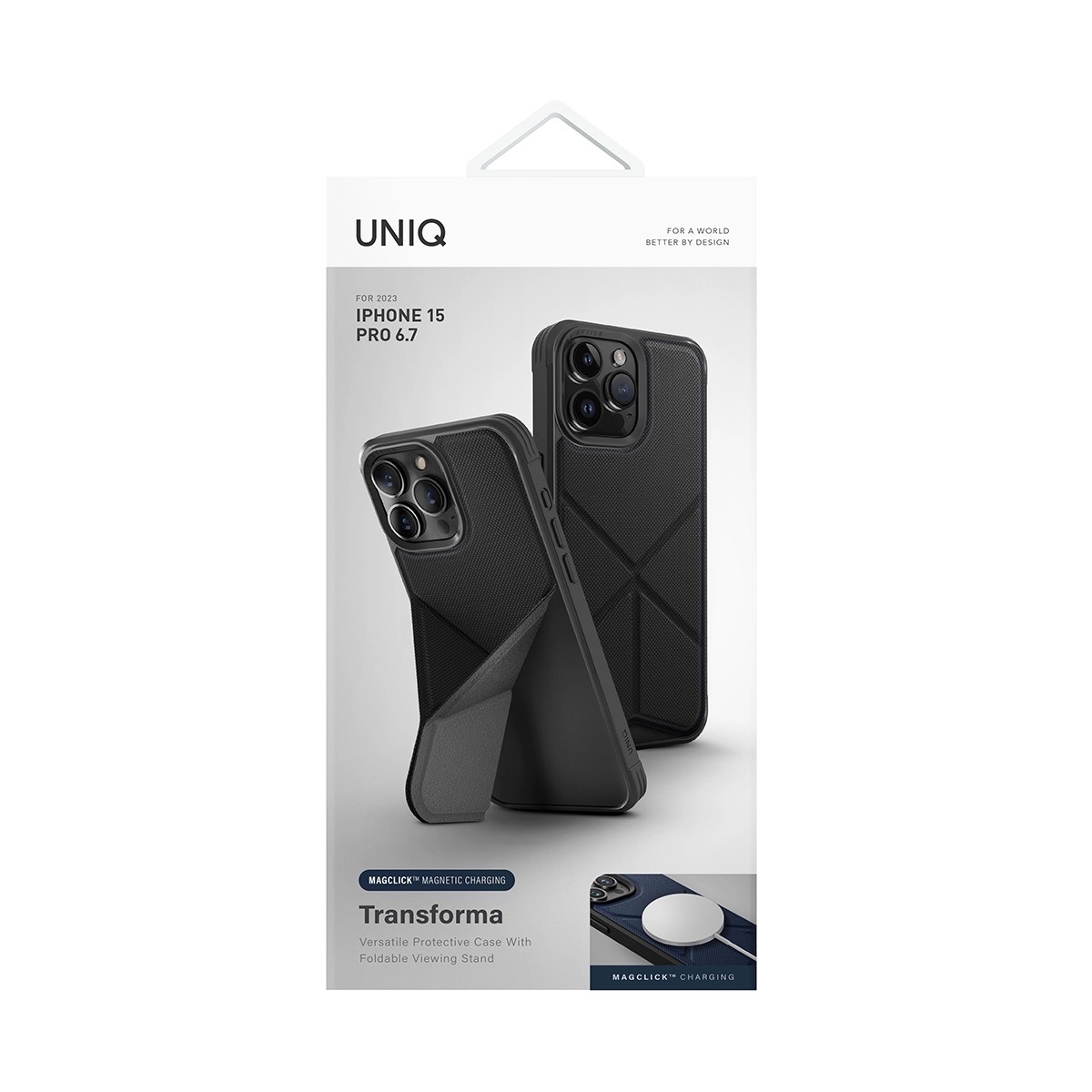Foto 5 | Funda Para Iphone 15 Pro Max Negro Transforma De Uniq