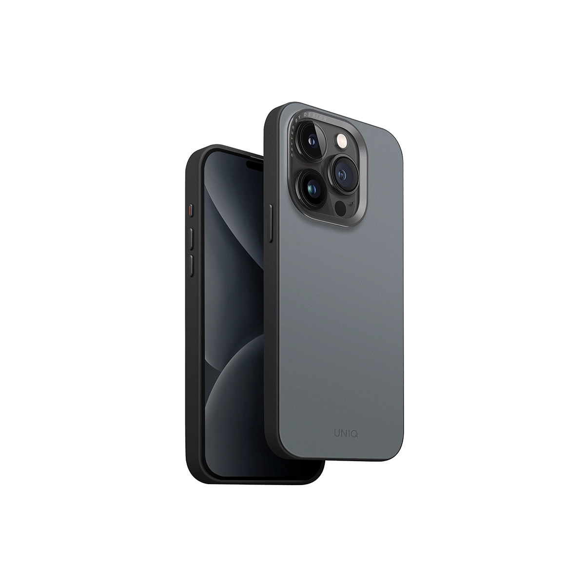 Foto 2 pulgar | Funda Para Iphone 15 Pro Azul Lavado | Negro Lyden Duo (magclick™) De Uniq