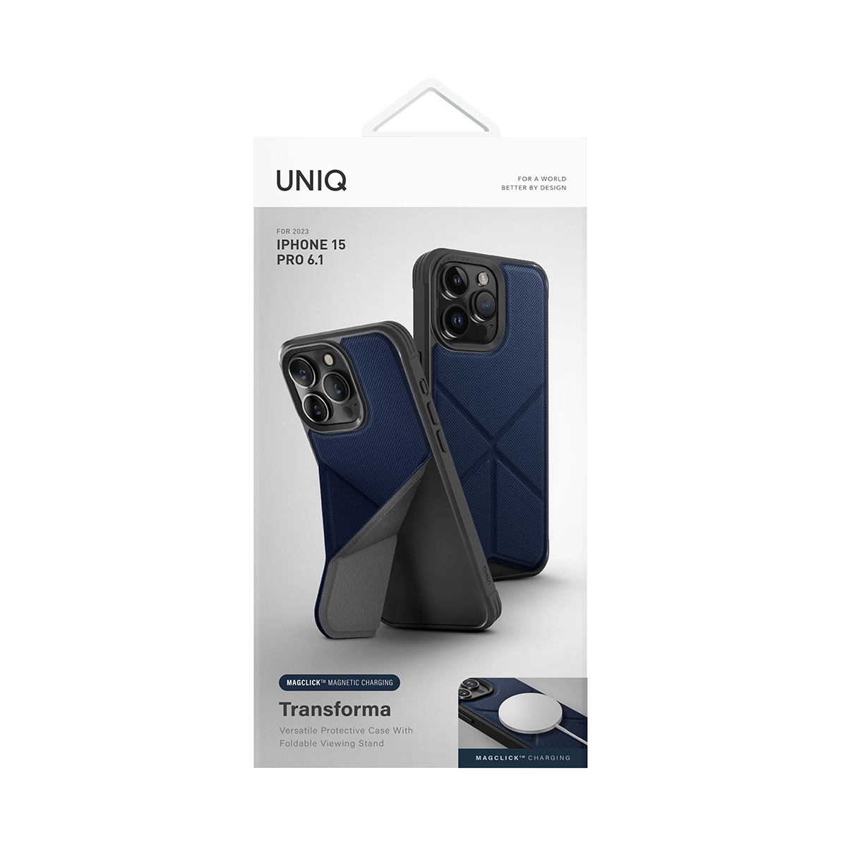 Foto 8 pulgar | Funda Para Iphone 15 Pro Azul Transforma De Uniq