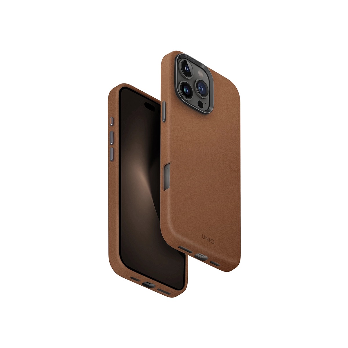 Foto 2 pulgar | Funda Para Iphone 16 Pro Max Caramelo Lyden (magclick™) De Uniq