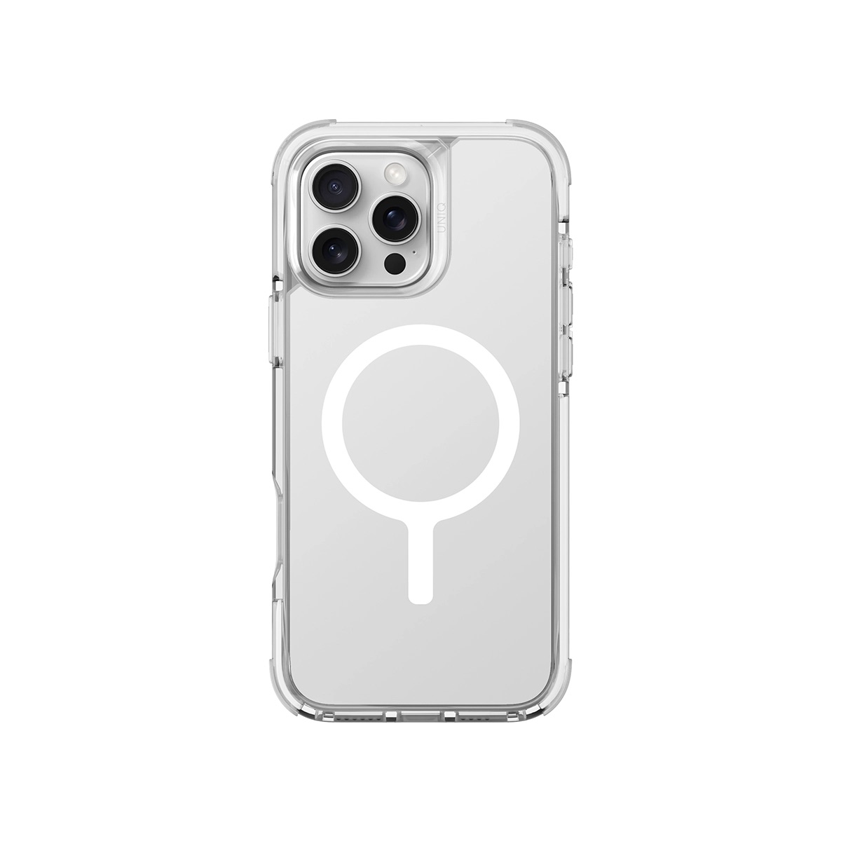 Foto 3 pulgar | Funda Para Iphone 16 Pro Max Verde Lima | Blanco Combat (magclick™) De Uniq