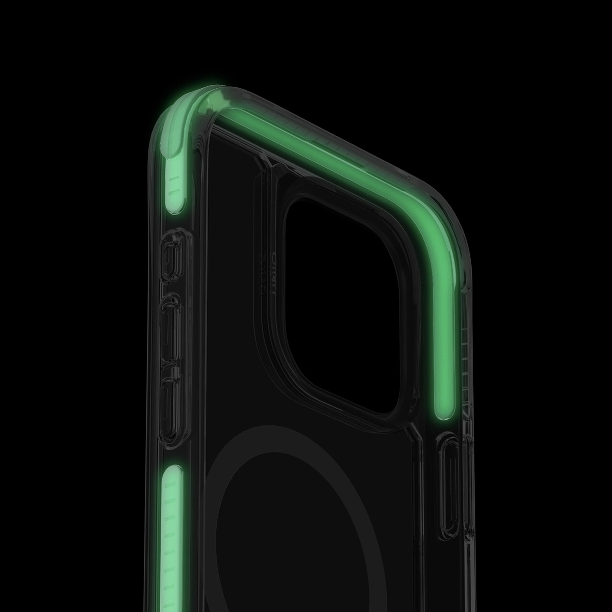 Foto 4 pulgar | Funda Para Iphone 16 Pro Max Verde Lima | Blanco Combat (magclick™) De Uniq