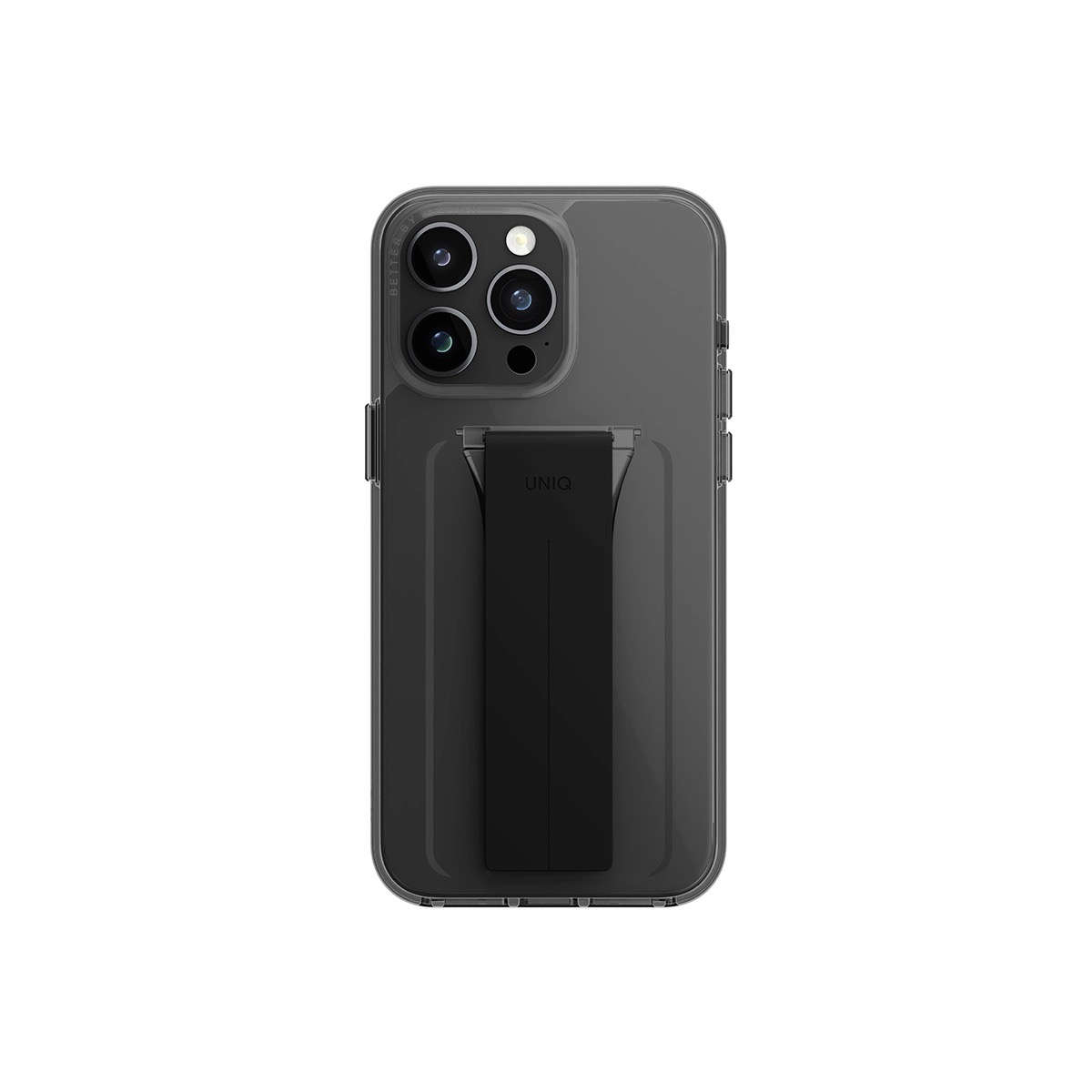 Foto 3 pulgar | Funda Para Iphone 15 Pro Humo Heldro Mount+ De Uniq