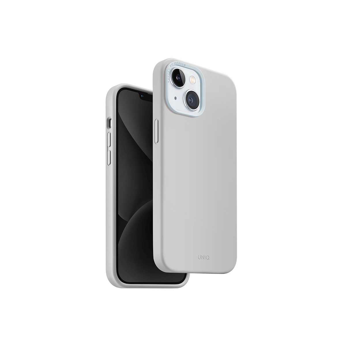Foto 2 pulgar | Funda para IPhone 15 Uniq Magsafe Silicón Premium Híbrida